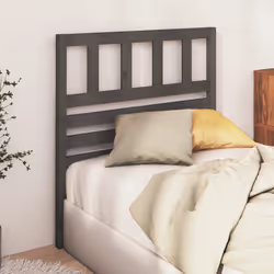 VidaXL 814121 tête de lit et pied de lit Gris