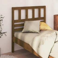 vidaXL Tête de lit - Marron miel