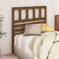 vidaXL Tête de lit Marron miel