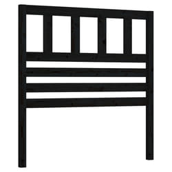 VidaXL 814128 tête de lit et pied de lit Noir