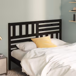 VidaXL 814138 tête de lit et pied de lit Noir