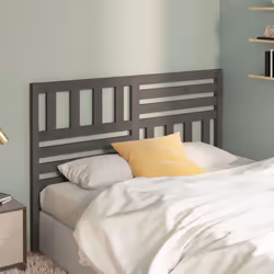 VidaXL 814146 tête de lit et pied de lit Gris