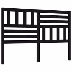 VidaXL 814148, Noir, Bois de pin, 1460 mm, 100 cm, 40 mm