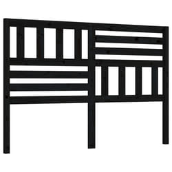 VidaXL 814148 tête de lit et pied de lit Noir