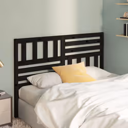 VidaXL 814153 tête de lit et pied de lit Noir