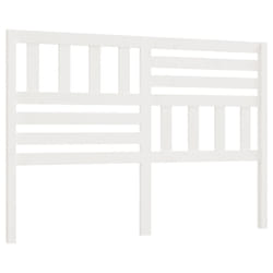 VidaXL 814155 tête de lit et pied de lit Blanc
