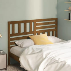 vidaXL Tête de lit - Marron miel