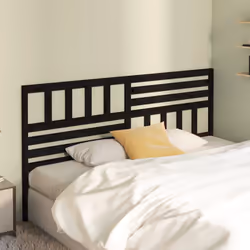 VidaXL 814163 tête de lit et pied de lit Noir
