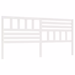VidaXL 814165, Blanc, Bois de pin, 2060 mm, 100 cm, 40 mm