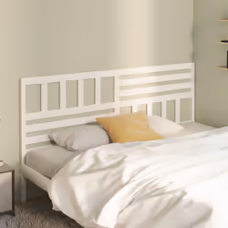 VidaXL 814165 tête de lit et pied de lit Blanc