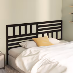 VidaXL 814168 tête de lit et pied de lit Noir