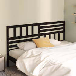 VidaXL 814168 tête de lit et pied de lit Noir