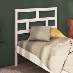 VidaXL 814175 tête de lit et pied de lit Blanc