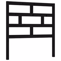 VidaXL 814188, Noir, Bois de pin, 1260 mm, 100 cm, 40 mm