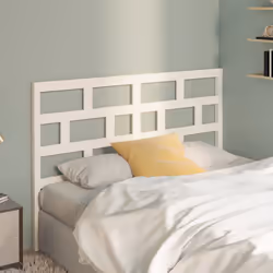 VidaXL 814190 tête de lit et pied de lit Blanc