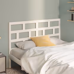VidaXL 814190 tête de lit et pied de lit Blanc