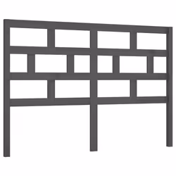 VidaXL 814191, Gris, Bois de pin, 1410 mm, 100 cm, 40 mm