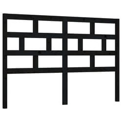 VidaXL 814193 tête de lit et pied de lit Noir