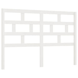 VidaXL 814195 tête de lit et pied de lit Blanc