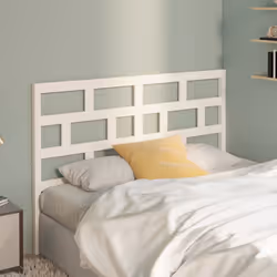 VidaXL 814195 tête de lit et pied de lit Blanc