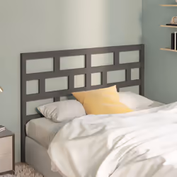 VidaXL 814196 tête de lit et pied de lit Gris