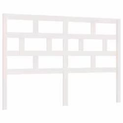 VidaXL 814205, Blanc, Bois de pin, 1660 mm, 100 cm, 40 mm