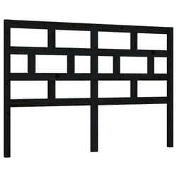 VidaXL 814208 tête de lit et pied de lit Noir