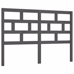 VidaXL 814211, Gris, Bois de pin, 1860 mm, 100 cm, 40 mm