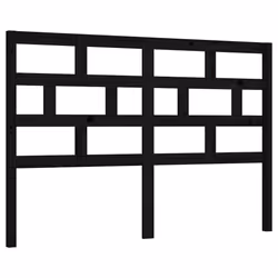VidaXL 814213, Noir, Bois de pin, 1860 mm, 100 cm, 40 mm