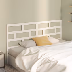 VidaXL 814215 tête de lit et pied de lit Blanc