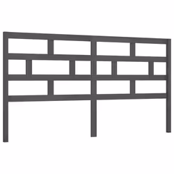 VidaXL 814216, Gris, Bois de pin, 2060 mm, 100 cm, 40 mm