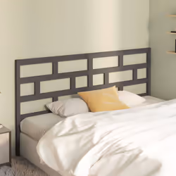 VidaXL 814216 tête de lit et pied de lit Gris