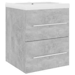 VidaXL 3099036 miroir de salle de bain et armoire de rangement pour évier