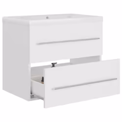 VidaXL 3099041 miroir de salle de bain et armoire de rangement pour évier - Vue supplémentaire 4