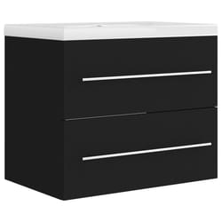 VidaXL 3099042 miroir de salle de bain et armoire de rangement pour évier