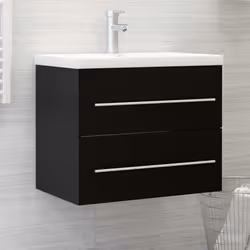 VidaXL 3099042 miroir de salle de bain et armoire de rangement pour évier