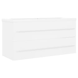 VidaXL 3099068 miroir de salle de bain et armoire de rangement pour évier