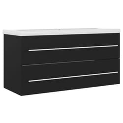 VidaXL 3099069 miroir de salle de bain et armoire de rangement pour évier
