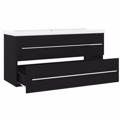 VidaXL 3099069 miroir de salle de bain et armoire de rangement pour évier - Vue supplémentaire 7