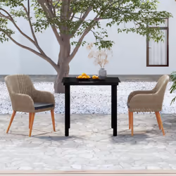 Cet élégant ensemble de salle à manger de jardin est destiné à être le point de mire de votre jardin ou patio ! C'est un exce ...