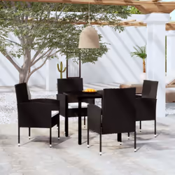Profitez d'un bon repas ou d'un thé l'après-midi dans votre espace extérieur avec cet ensemble de salle à manger de jardin !  ...