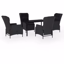 Profitez d'un bon repas ou d'un thé l'après-midi dans votre espace extérieur avec cet ensemble de salle à manger de jardin ! ...