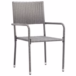 VidaXL 318719 chaise d'extérieur Terrace Polyuréthane, Acier Gris - Vue supplémentaire 2