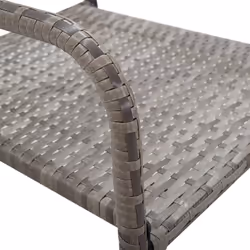 VidaXL 318719 chaise d'extérieur Terrace Polyuréthane, Acier Gris - Vue supplémentaire 6