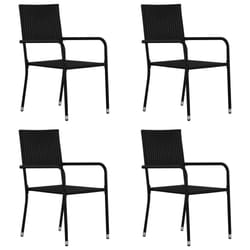 VidaXL 318720 chaise restaurant Siège rigide Dossier rigide