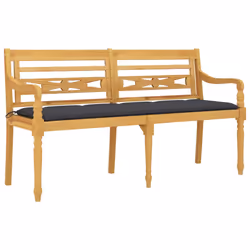 VidaXL 3100841 banc de jardin Teck