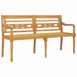 VidaXL 3100842 banc de jardin Teck - Vue supplémentaire 4