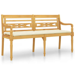 VidaXL 3100843 banc de jardin Teck