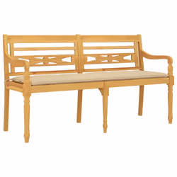 VidaXL 3100844 banc de jardin Teck