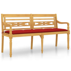 VidaXL 3100847 banc de jardin Teck